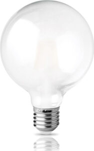Λάμπα Led E27 Φ125 Γλόμπος 12W Milky 2800K 1200lm 44-05394 FOSME