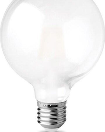 Λάμπα Led E27 Φ125 Γλόμπος 12W Milky 2800K 1200lm 44-05394 FOSME