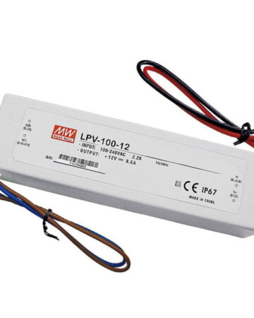 Τροφοδοτικό 12V 100W 8.5A IP67 LPV100-12 MEAN WELL
